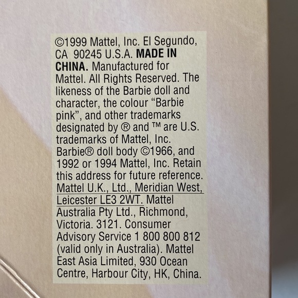 NRFB Barbie Special Edition Angelic Inspirations 1999 Doll in Original Packaging - Picture 8 of 15